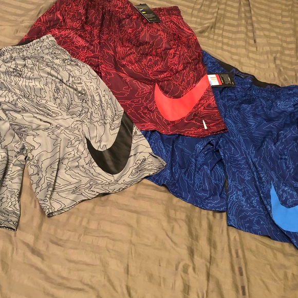 Lot Nike DRi-FIT athletic shorts large NWT - Picture 2 of 8